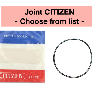 Joint De fond montre CITIZEN plongée (case back gasket)