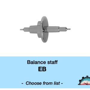 N°724 Axe de balancier - EB - Menu déroulant [NOS] Balance staff