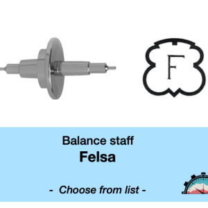 N°724 Axe de balancier - FELSA - Menu déroulant [NOS] Balance staff