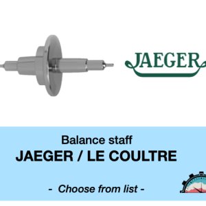 N°724 Axe de balancier - Jaeger / LeCoultre - Menu déroulant [NOS] Balance staff