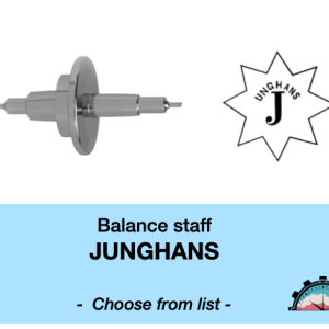 N°724 Axe de balancier - Junghans - Menu déroulant [NOS] Balance staff