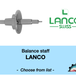 N°724 Axe de balancier - Lanco - Menu déroulant [NOS] Balance staff