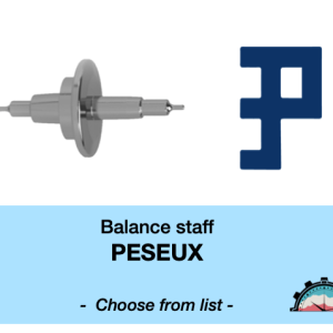 N°724 Axe de balancier - PESEUX - Menu déroulant [NOS] Balance staff
