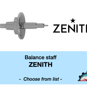 N°724 Axe de balancier - ZENITH - Menu déroulant [NOS] Balance staff