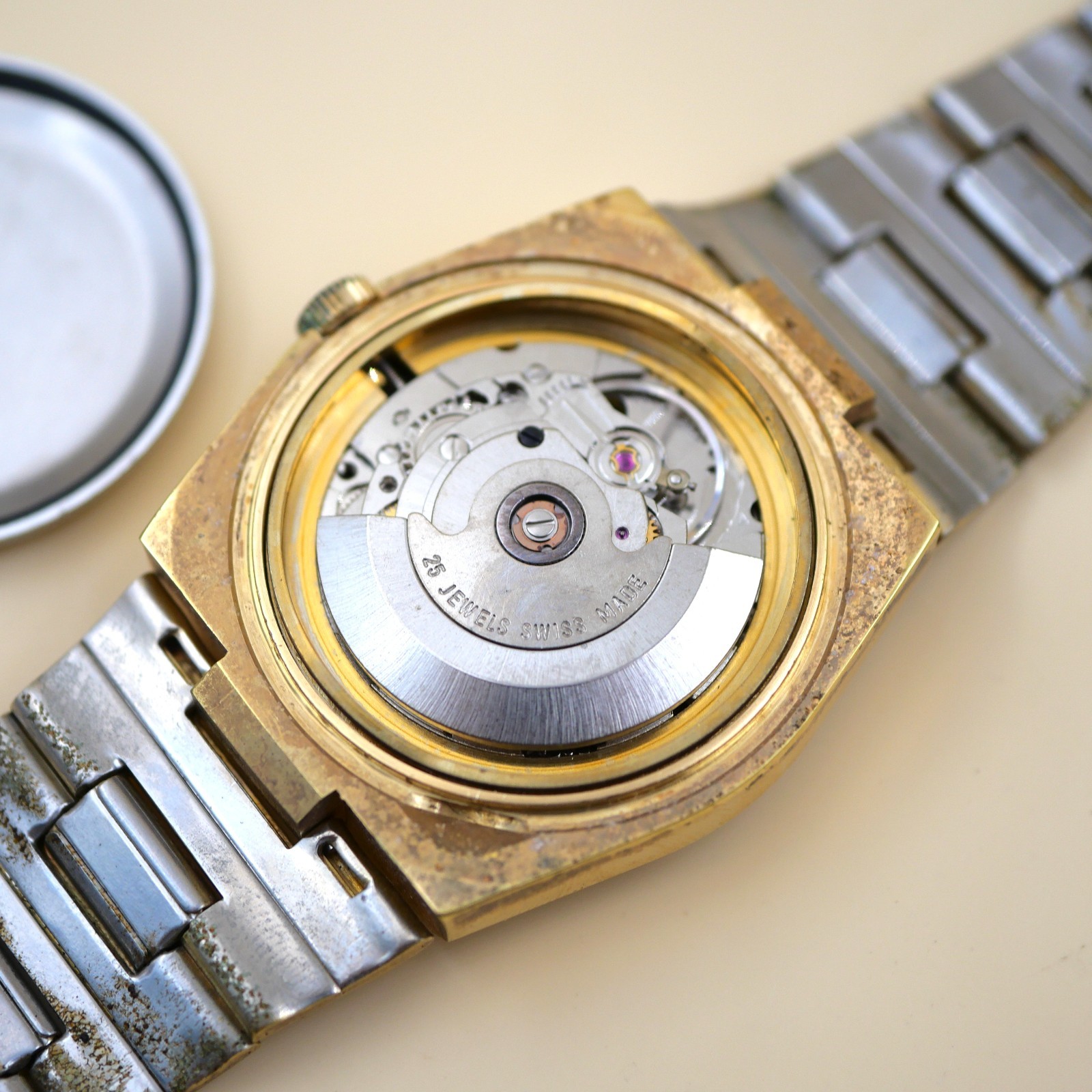 Montre ORANO automatic Incabloc Vintage - Cal. ETA 2789-1 - New old stock – Image 8