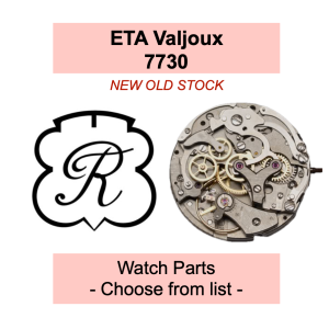 Pièce de montre ETA Valjoux 7730 - Liste déroulante [NOS] Watch part