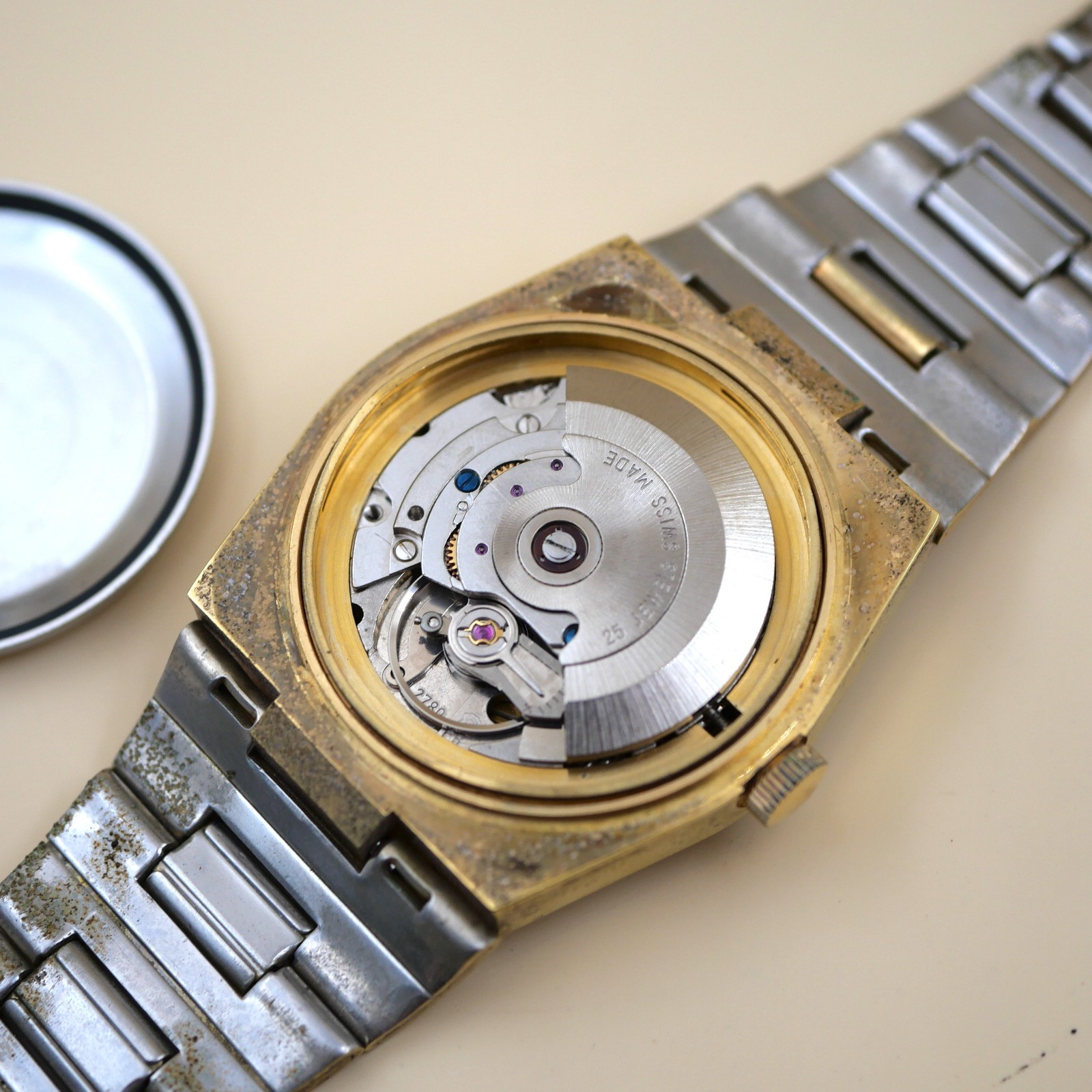 Montre ORANO automatic Incabloc Vintage - Cal. ETA 2789-1 - New old stock – Image 7