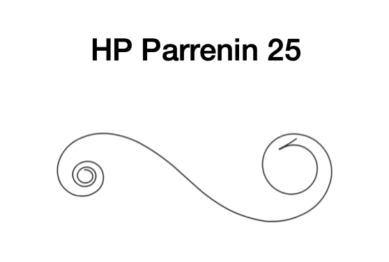 Ressort Barillet de Montre HP Parrenin 25 - Vimetal (Mainspring)