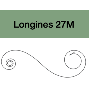 Ressort Barillet de Montre Longines 27M - Vimetal (Mainspring)