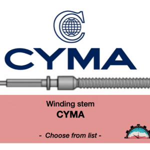N°401 Tige de remontoir Cyma (Tavannes) - Menu déroulant [NOS] Winding Stem