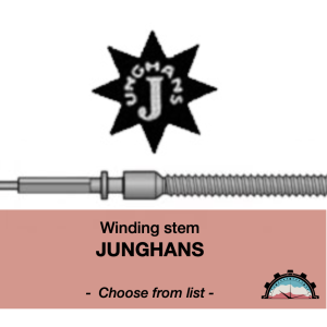 N°401 Tige de remontoir Junghans - Menu déroulant [NOS] Winding Stem