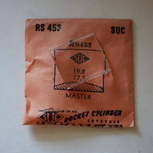 Verre montre SUC RS 453 [NOS] (Watch crystal)