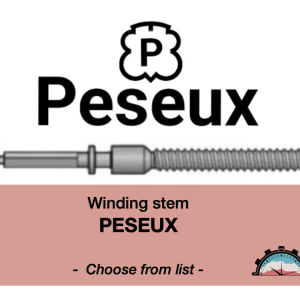 N°401 Tige de remontoir Peseux - Menu déroulant [NOS] Winding Stem
