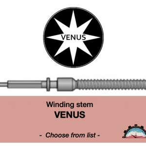 N°401 Tige de remontoir Venus - Menu déroulant [NOS] Winding Stem