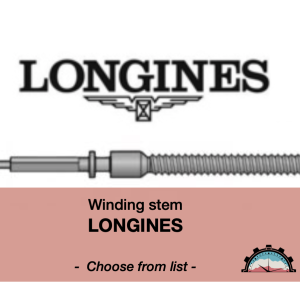N°401 Tige de remontoir Longines - Menu déroulant [NOS] Winding Stem