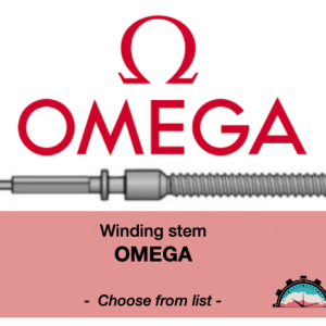 N°401 Tige de remontoir Omega - Menu déroulant [NOS] Winding Stem