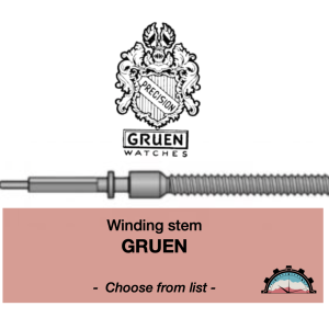 N°401 Tige de remontoir Gruen - Menu déroulant [NOS] Winding Stem