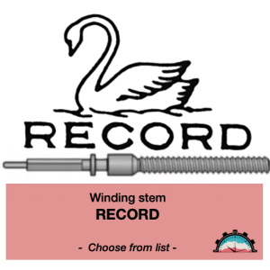 N°401 Tige de remontoir Record - Menu déroulant [NOS] Winding Stem