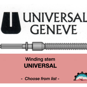 N°401 Tige de remontoir Universal Genève - Menu déroulant [NOS] Winding Stem