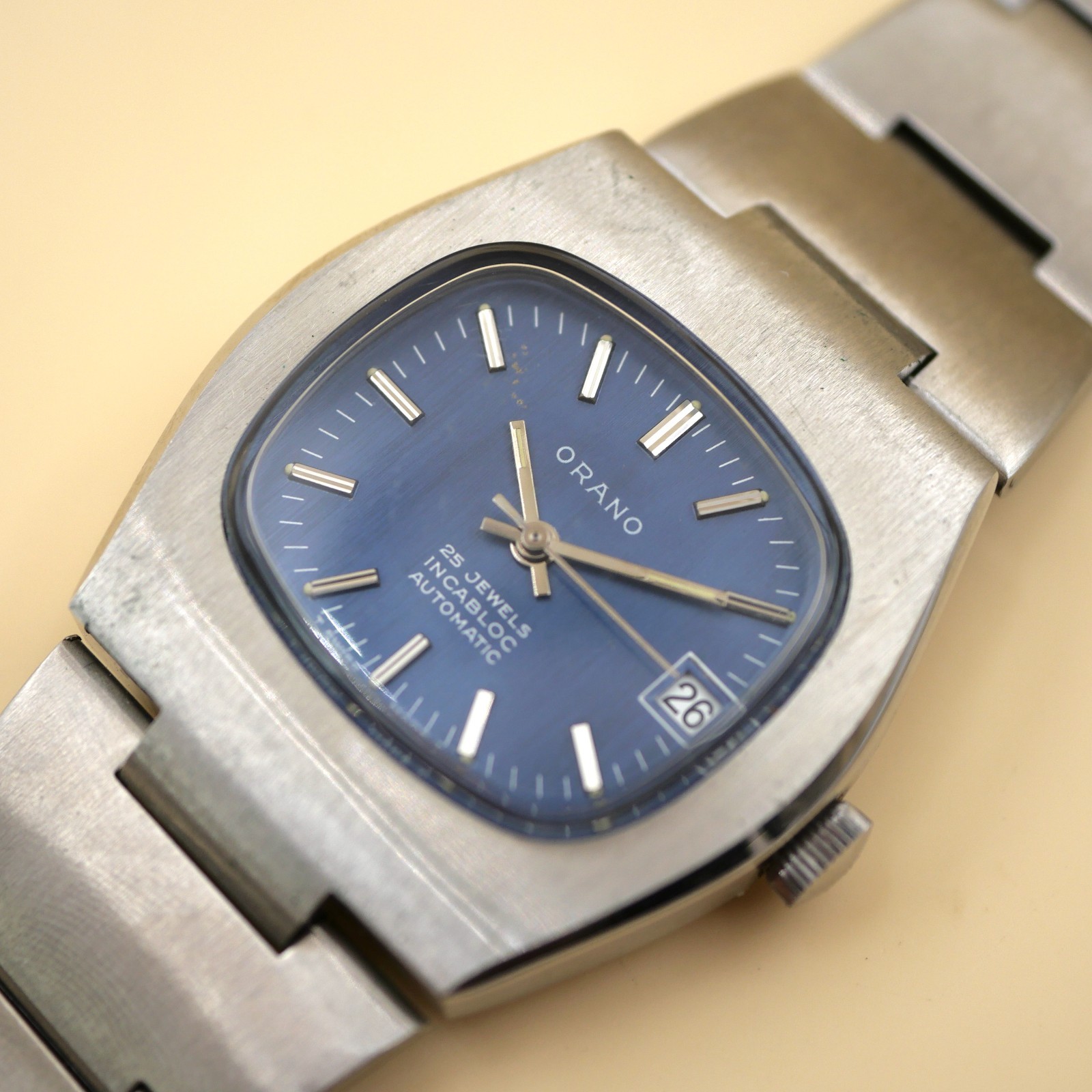 Montre ORANO automatic Incabloc Vintage - Cal. ETA 2783 - New old stock