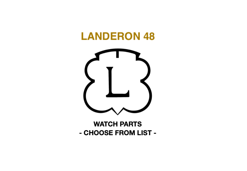Pièce montre Landeron 48 - Liste déroulante - Watch part
