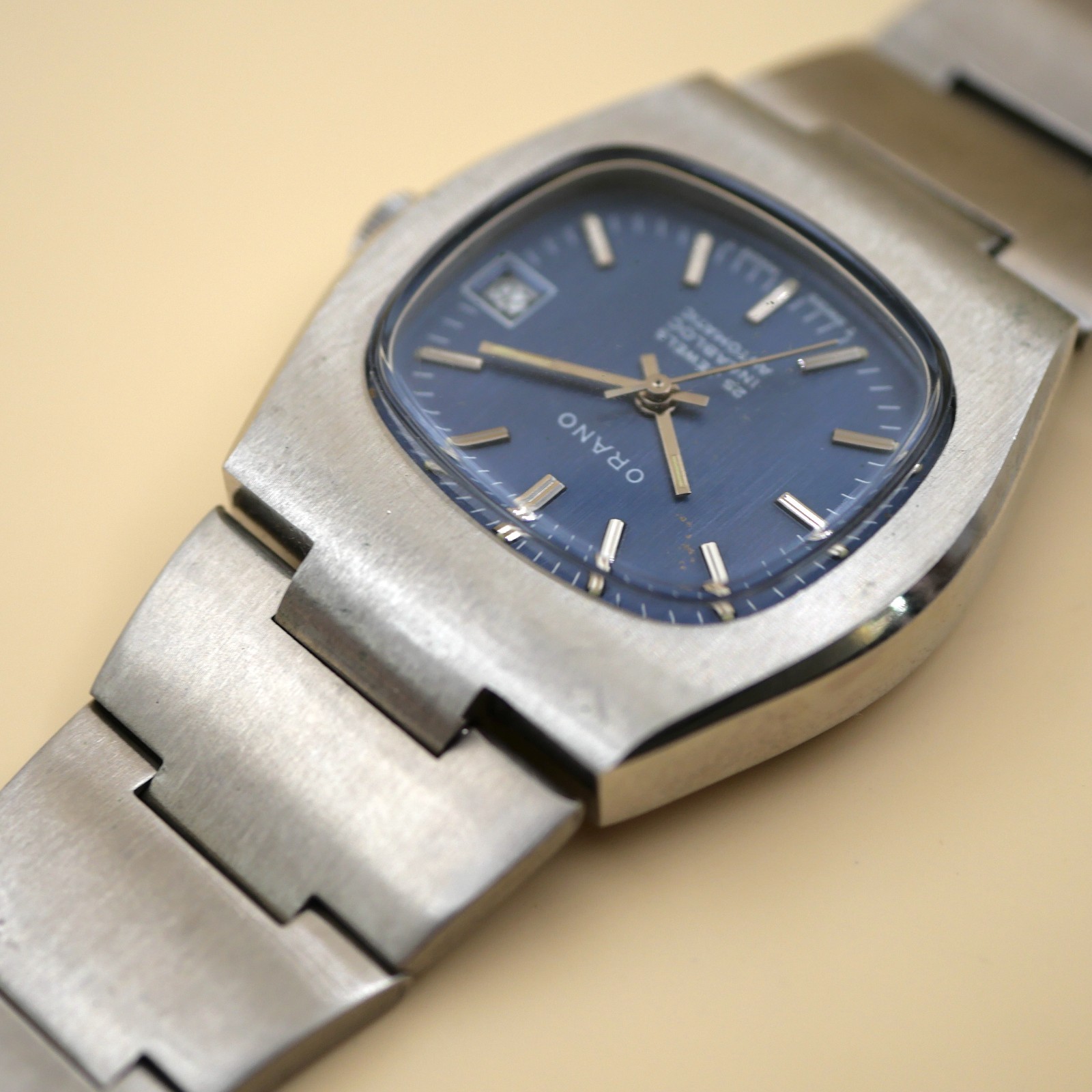 Montre ORANO automatic Incabloc Vintage - Cal. ETA 2783 - New old stock – Image 4