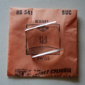 Verre montre SUC RS 541 - SWISS - 21,2x18,7 [NOS] (Watch crystal)