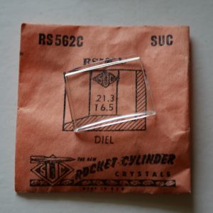 Verre montre SUC RS 562C - DIEL - 21,3x16,5 [NOS] (Watch crystal)