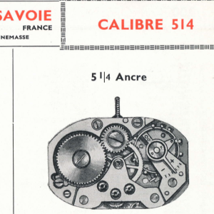Pièce de montre HS LORSA 514 - Liste déroulante [NOS] Watch part