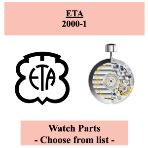 Pièce de montre ETA 2000-1 / Longines 593.2 - Liste déroulante [NOS] Watch part