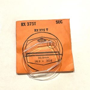 Verre montre SUC RX 375T - 30,9mm 26,9x23,6 [NOS] (Watch crystal)