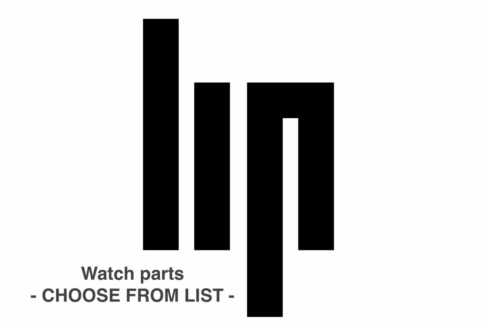 Pièce de montre / Watch parts LIP R100 - Choose from list PIECE HORLOGERIE