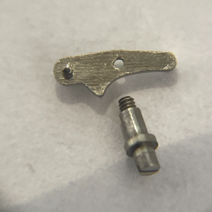 Tirette et vis (Setting lever and screw) - Jeager 404 N°443+5443 [NOS]