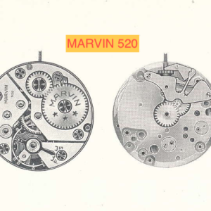 Pièce de montre / Watch parts MARVIN 520 [NOS] - Choose from list PIECE HORLOGER