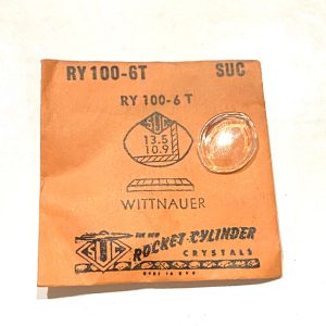Verre montre SUC RY 100-6T - WITTNAUER - 13,5x10,9 [NOS] (Watch crystal)