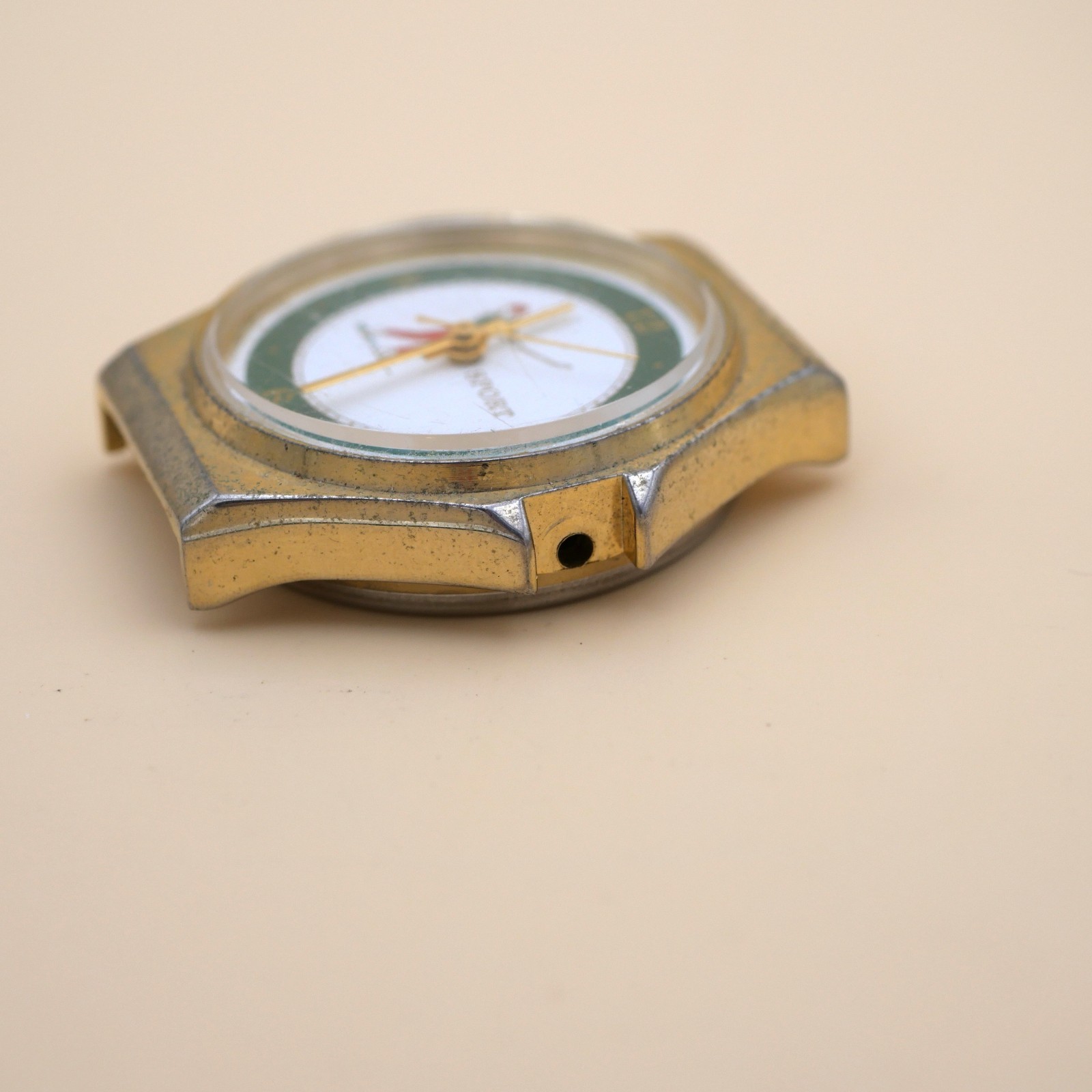 Montre mécanique Golf Ø37 mm - Fonctionne, sans remontoir – Image 3