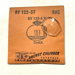 Verre montre SUC RY 122-5T - TIMEX - 15,2x12,7 [NOS] (Watch crystal)