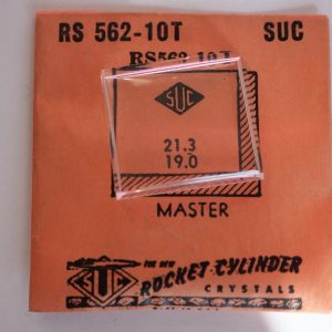 Verre montre SUC RS 562-10T - MASTER - 21,3-10T [NOS] (Watch crystal)