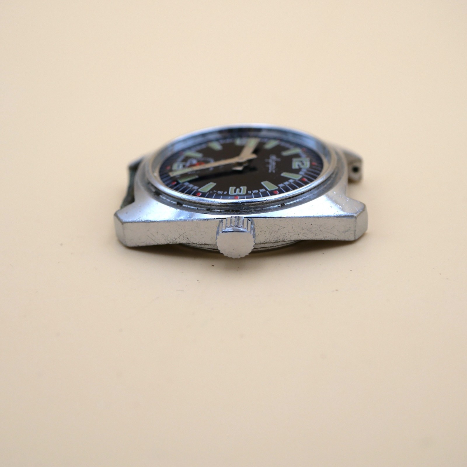 Montre mécanique Olympic Ø32 mm - CUP 233-60 Fonctionne, sans verre – Image 3