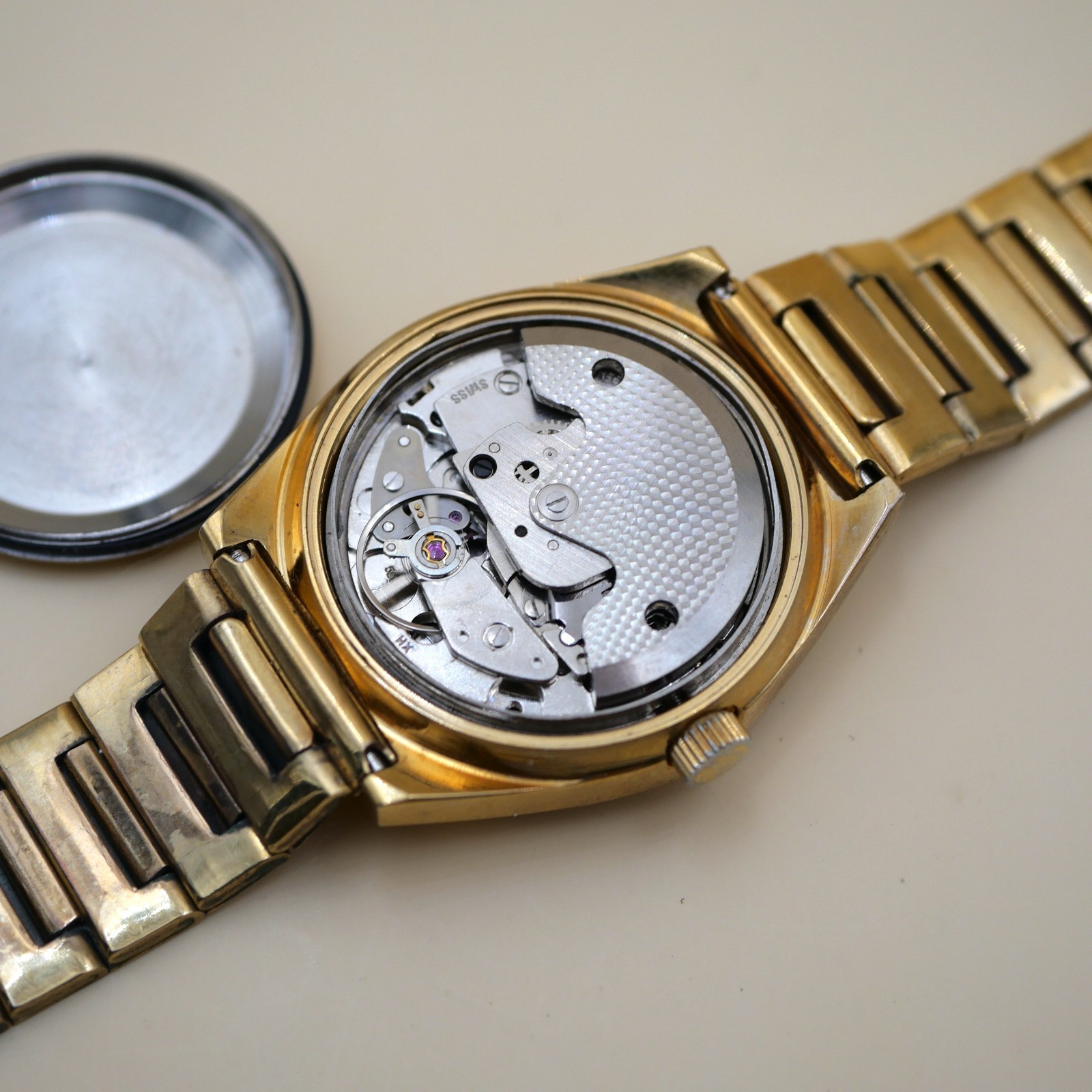 Montre TITAN automatique Vintage Suisse - AS 5602 - À réparer – Image 7