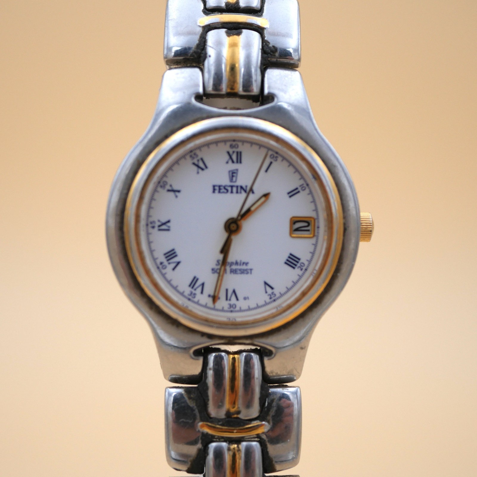 Montre quartz Festina Ø25 mm - Verre Saphir - Mouvement 4T13 HS – Image 2