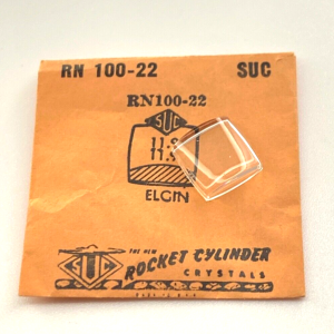 Verre montre SUC RN 100-22 - ELGIN - 11,9x11,9 [NOS] (Watch crystal)