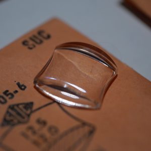 Verre montre SUC RU 106-15 - ELGIN - 12,9x11,8 [NOS] (Watch crystal)