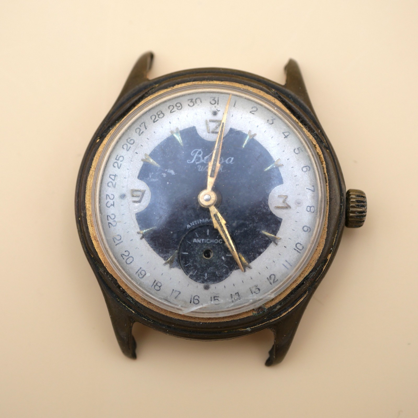 Montre mécanique Bessa Ø33 mm - LORSA 238C - S'arrête, Cornes HS – Image 2