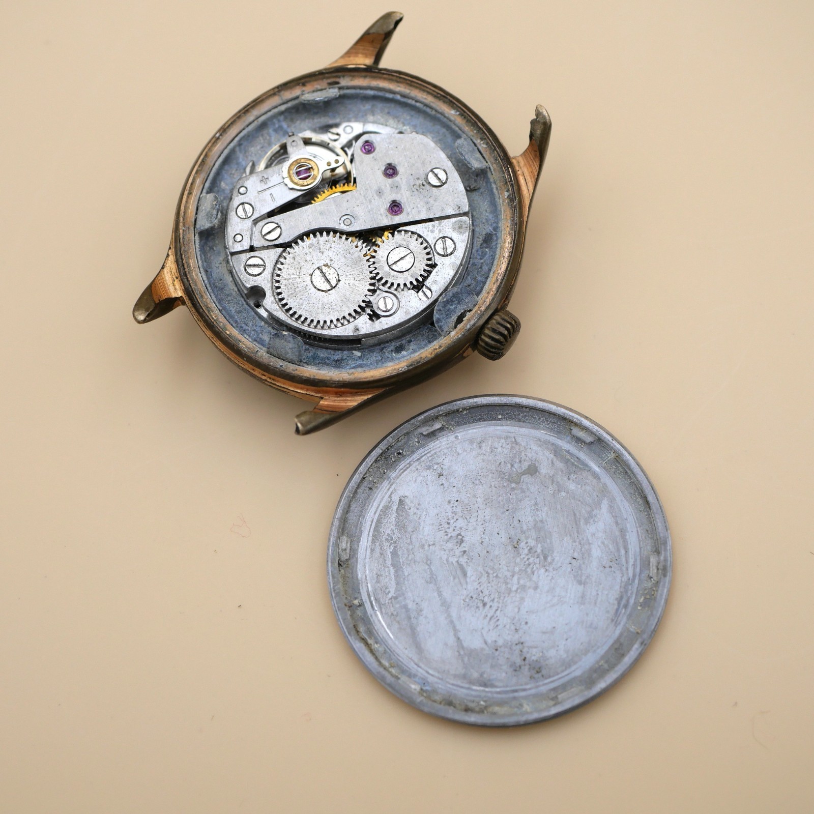 Montre mécanique Bessa Ø33 mm - LORSA 238C - S'arrête, Cornes HS – Image 4