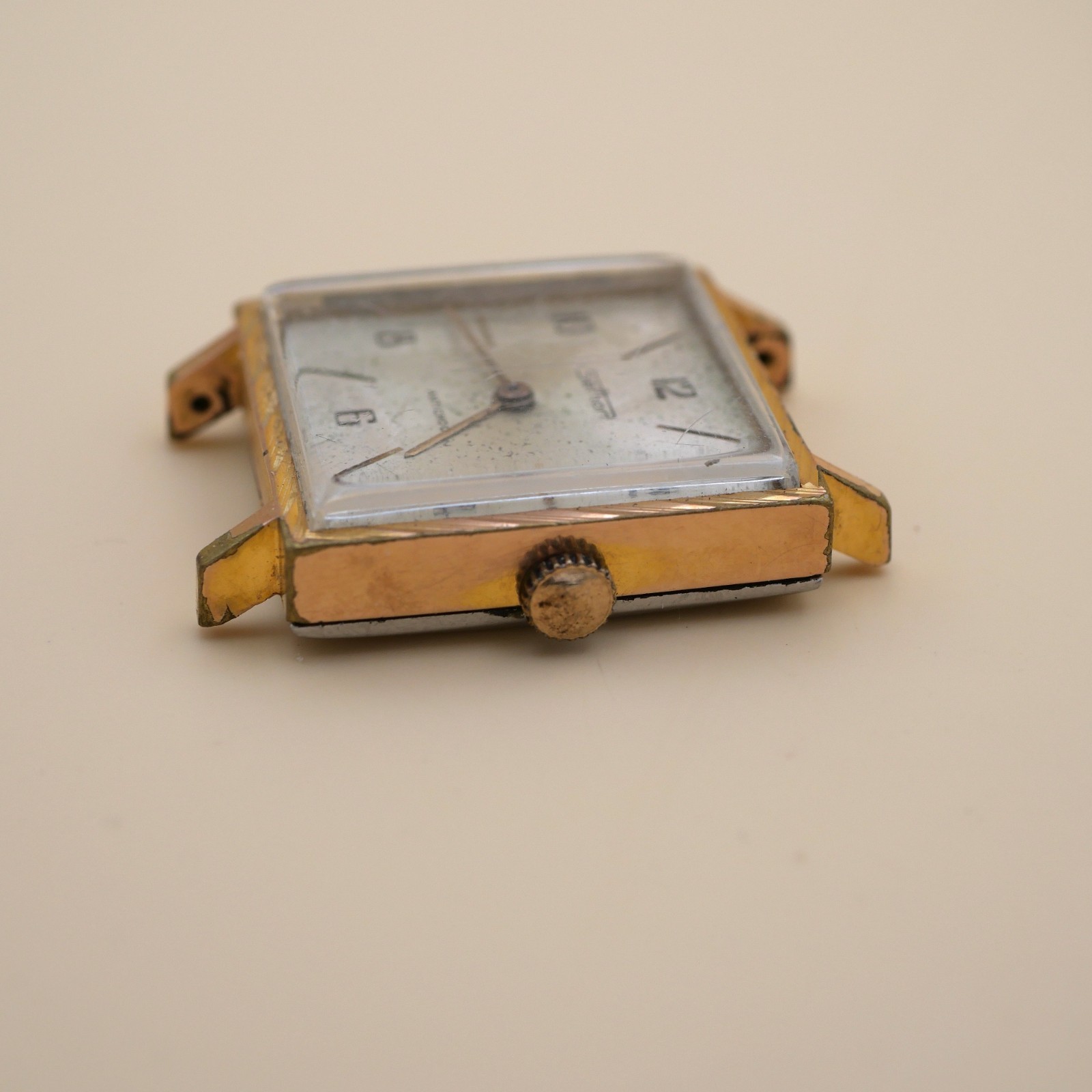 Montre mécanique Selhor 28x28 mm - Lorsa P62 Ne fonctionne pas , Balancier OK – Image 3