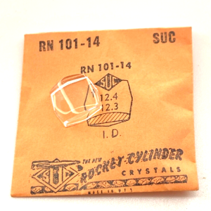 Verre montre SUC RN 101-14 - I.D. - 12,4x12,3 [NOS] (Watch crystal)
