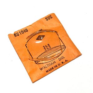 Verre montre SUC RU 1040 - WALTHAM DIEL - 26,8x26,2 [NOS] (Watch crystal)