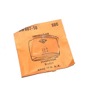 Verre montre SUC RW 607-50 - HAMILTON Bradon - 23,9x20,4 [NOS] (Watch crystal)