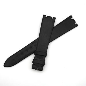 Bracelet Cuir Véritable 17 mm Noir - Christian DIOR 🇫🇷 (Ref 2523)